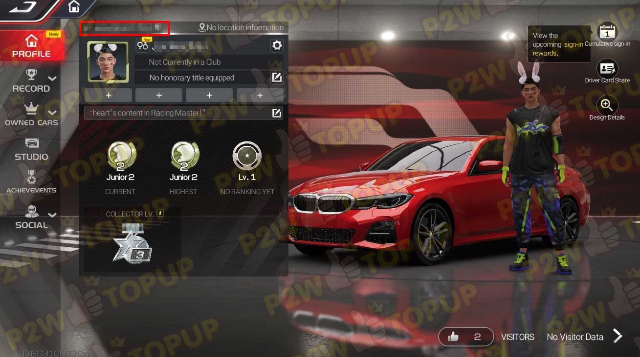 วิธีสร้างลิงค์เกม Racing Master